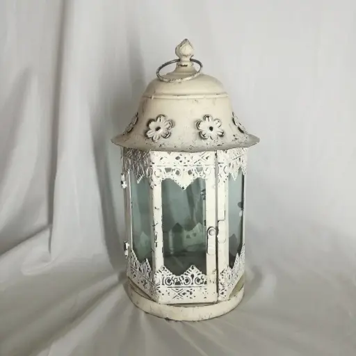A white lantern